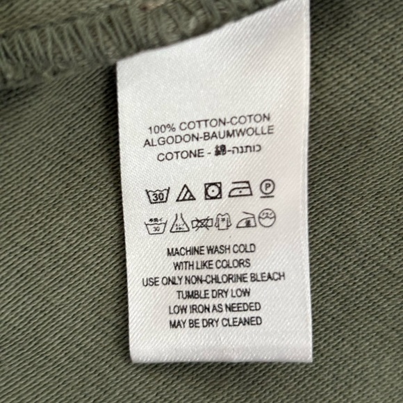 Free People Weekend Wanderer Military Jacket w/Hoodie in Moss   Sz: S - Picture 4 of 4